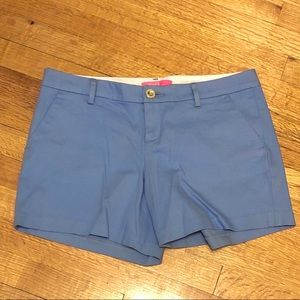 NWOT Lilly Pulitzer Callahan Shorts Periwinkle 10
